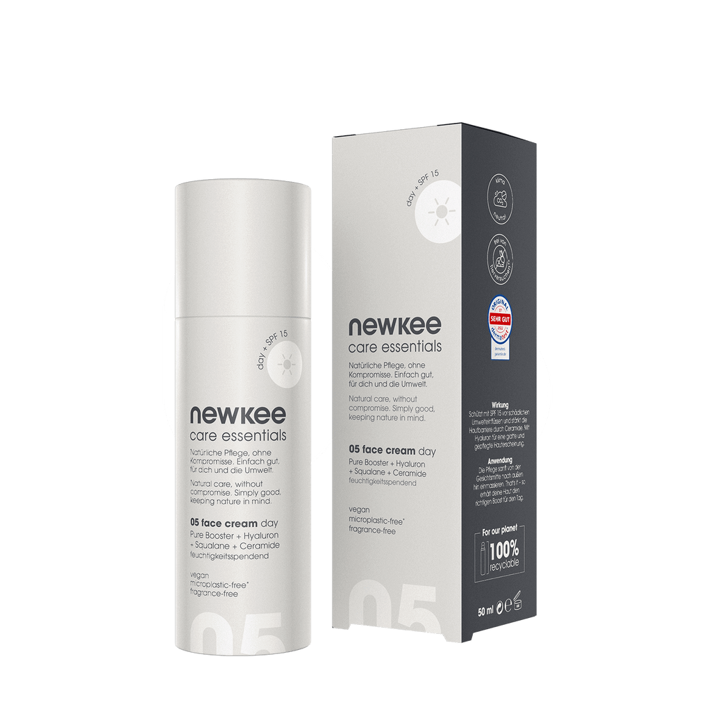 newkee face cream day SPF 15 Natürliche Kosmetik für dein Gesicht