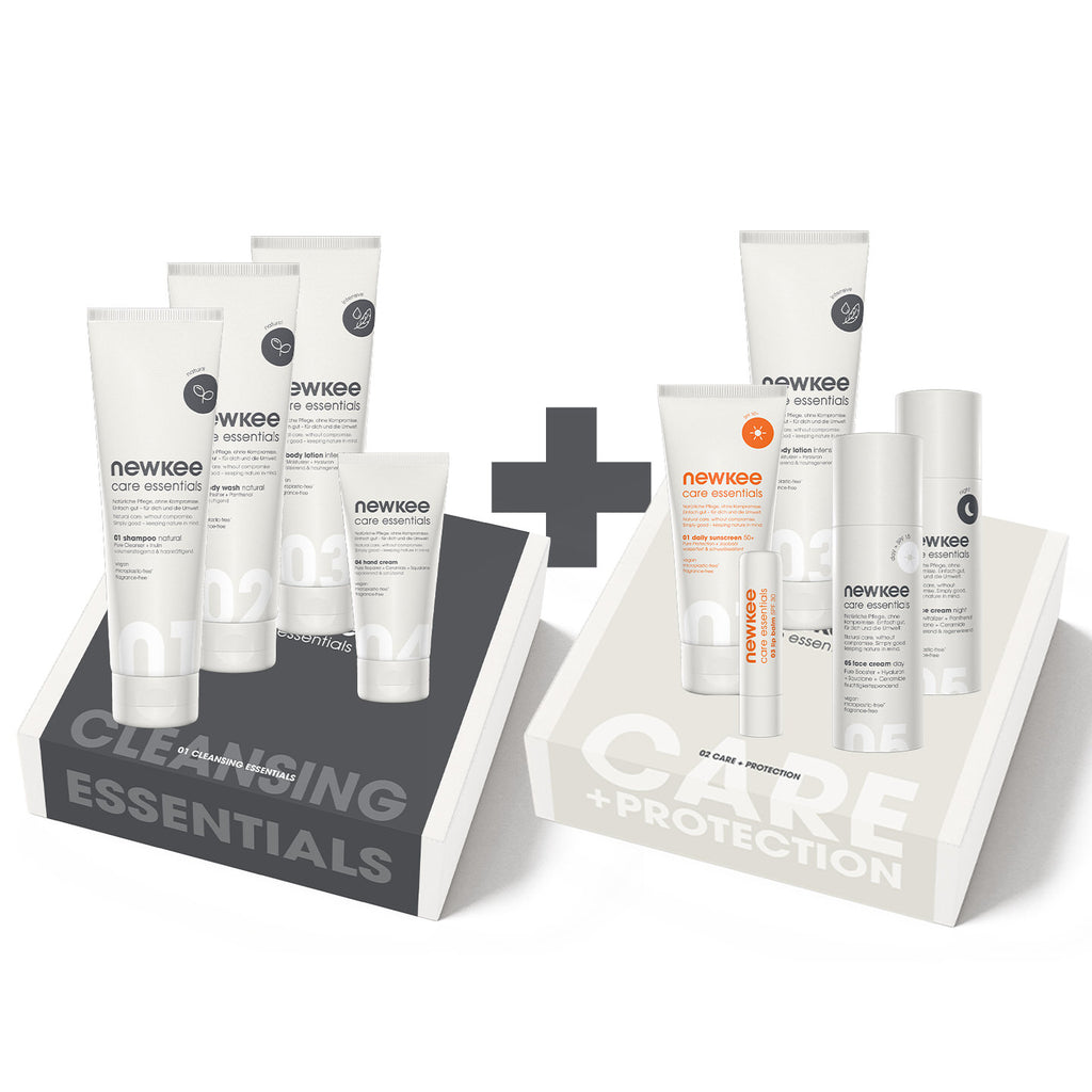 newkee all-round carefree set | Maximum skin-compatible care set