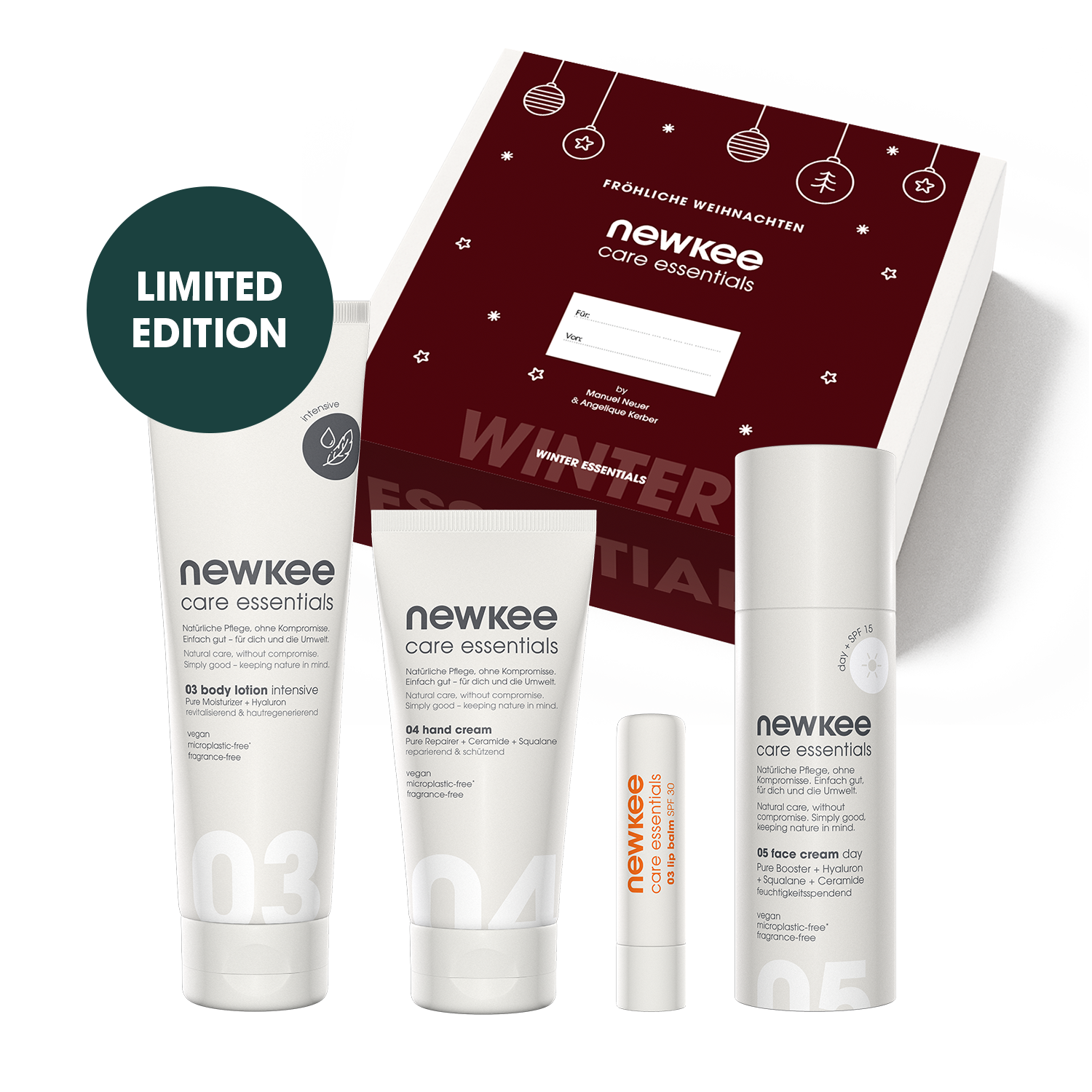 winter essentials set xmas edition