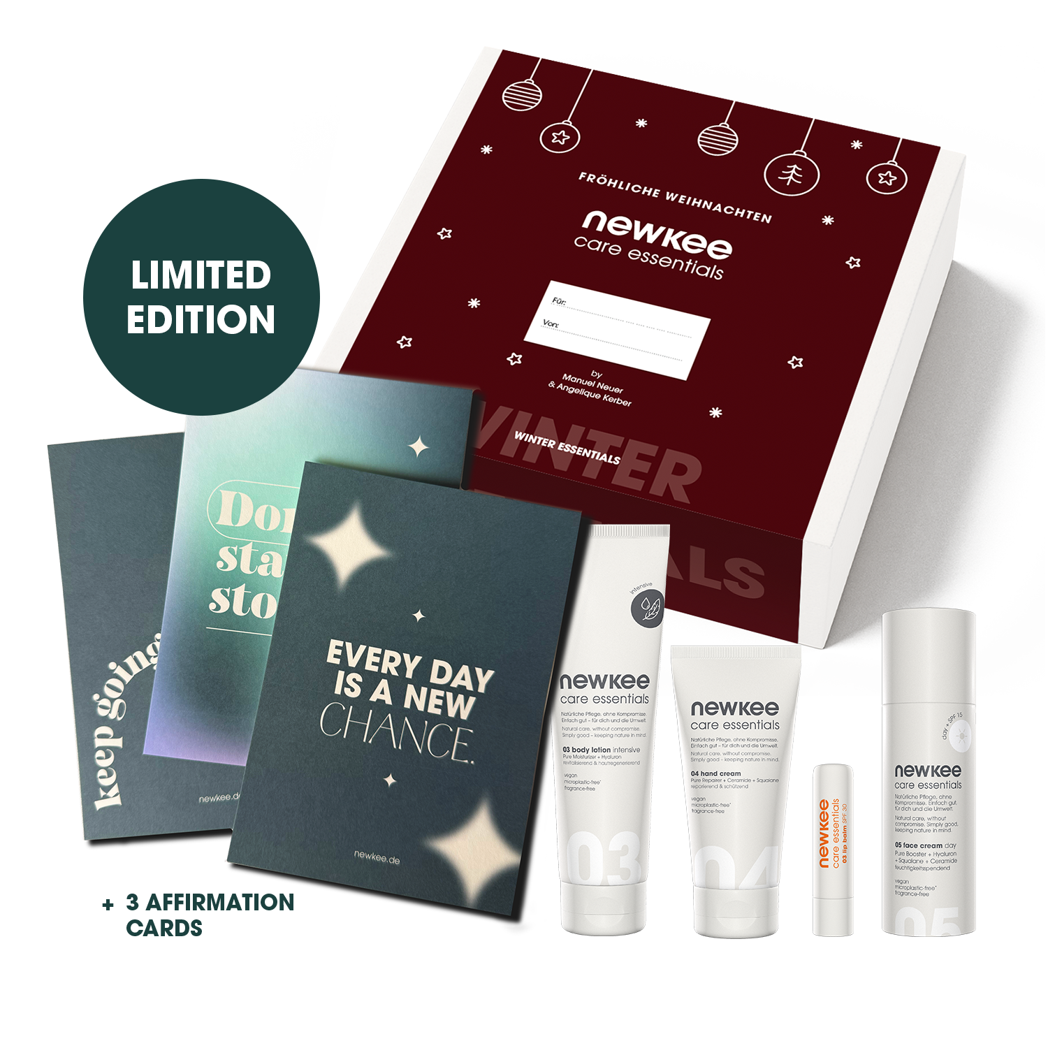 winter essentials set xmas edition