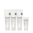 Im großen Set ist auch das newkee cleansing essentials mit Shampoo, Duschgel, Body Lotion und Handcreme enthalten.